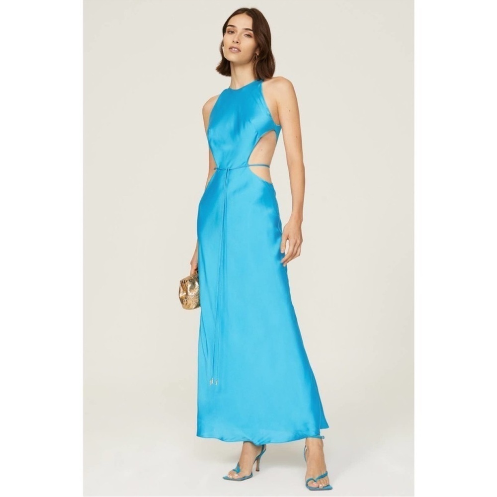 Alexis Lune Dress in Sapphire Blue Size M- NWT‎